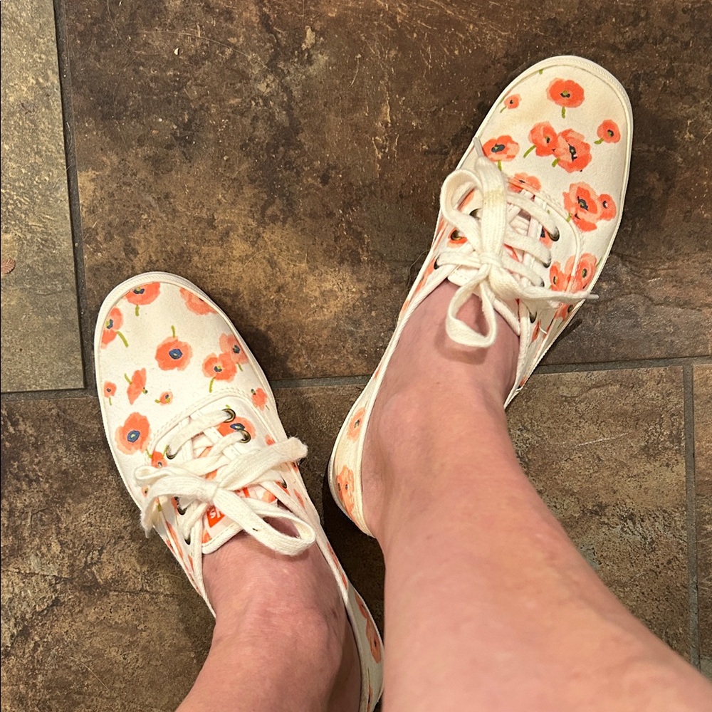 Vintage Keds Poppies Sneakers